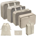 Travel Packing Cubes Organizer Set Lightweight Suitcase Storage Bags
