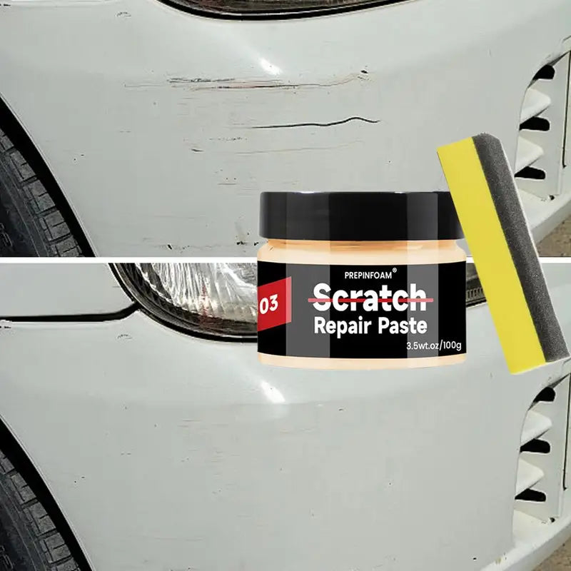 Car Scratch Repair Cream Wax - Deep Scratch Removal & Polishing for Auto Body