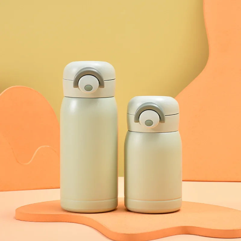 Stainless Steel Insulated Travel Water Bottle Leak-Proof Mini Thermos Cup