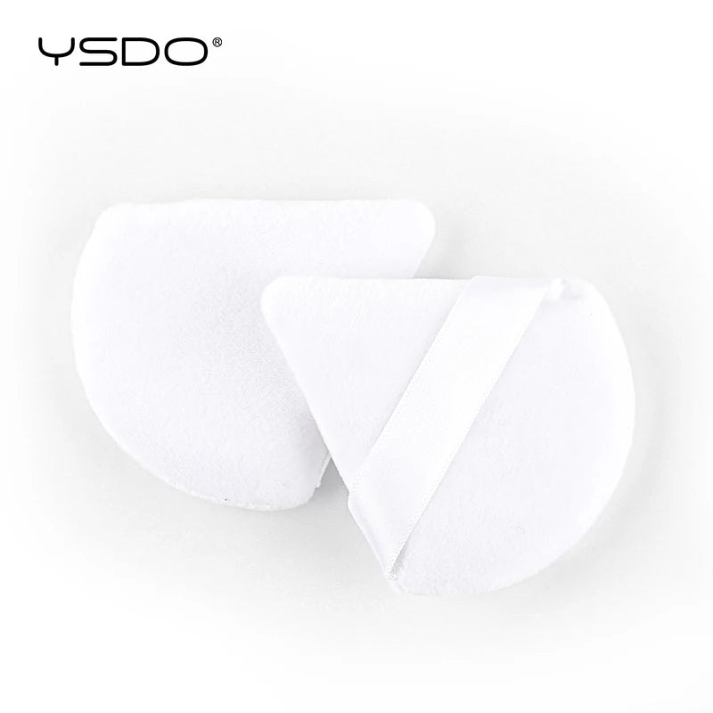 Triangle Powder Puff Set for Loose Powder & Foundation - Reusable & Washable Makeup Sponge