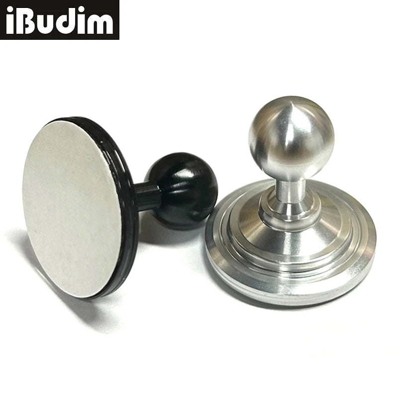 Car Dashboard Phone Holder with 17mm Ball Head Aluminum Alloy Base GPS Mount
