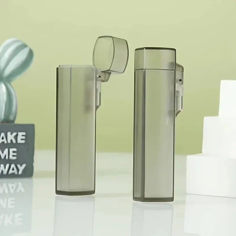 Plastic Portable Toothpick Case - Clear Travel Toothpick Holder for Outdoor and Restaurant Use
