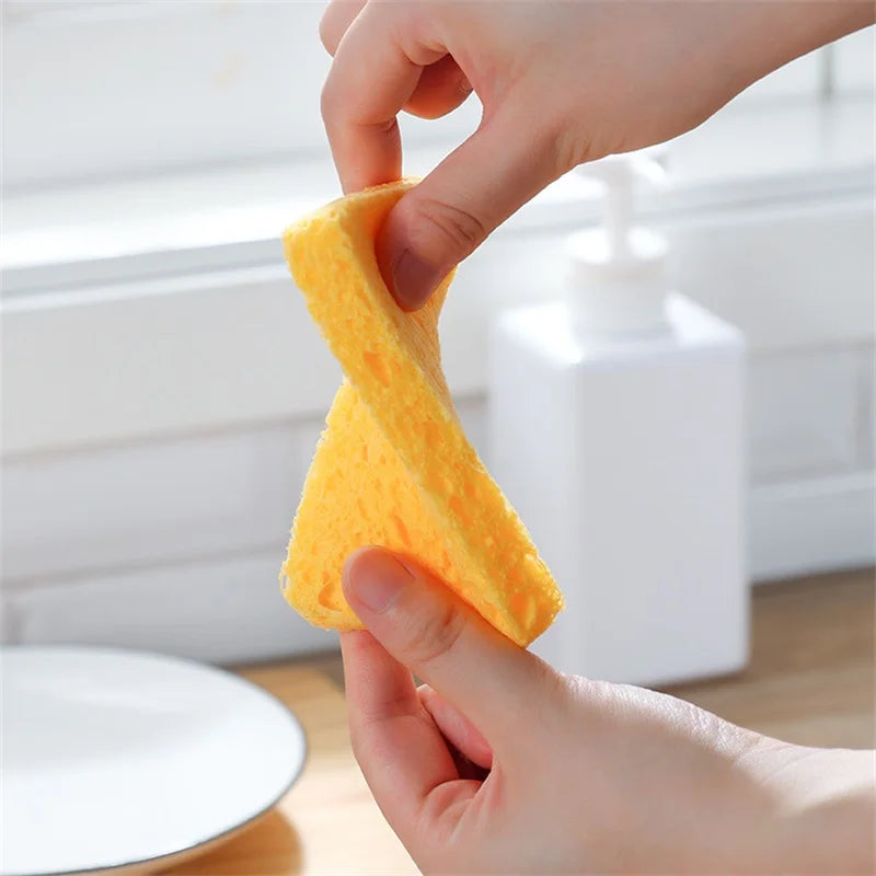 Kitchen Melamine Sponge Eraser for Dishware & Cooktop Cleaning - Multi-Color