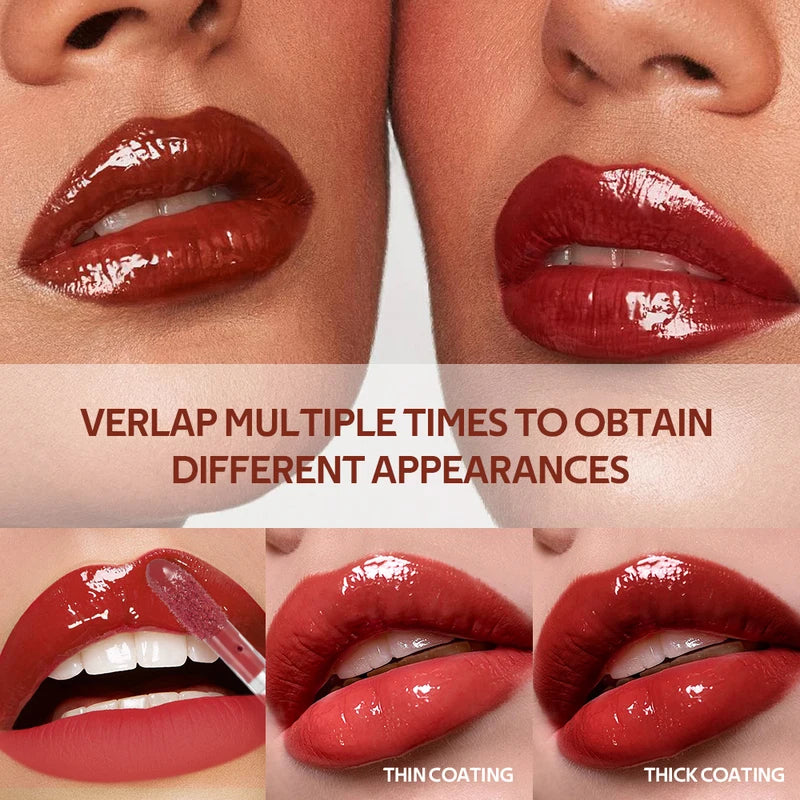 Hydrating Lip Gloss Stain - Long Lasting Shine & Moisture - All Colors