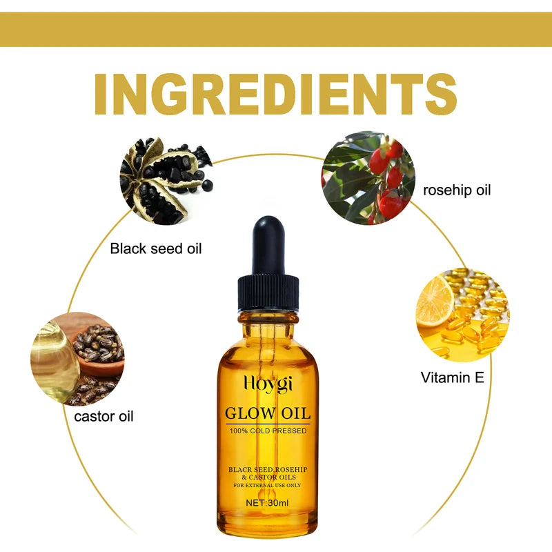 Anti-Aging Face Oil with Hydrating & Brightening Benefits - Rosehip & Natural Oils, 30ml & 50ml Variants
