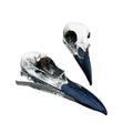 Halloween Skeleton Crow Hairpin for Women Dark Gothic Costume Accessory