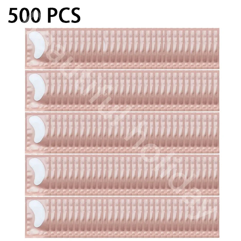 Eyelash Extension Gel Eye Patches 200-500 Pairs Under Eye Pads Hydrogel Stickers