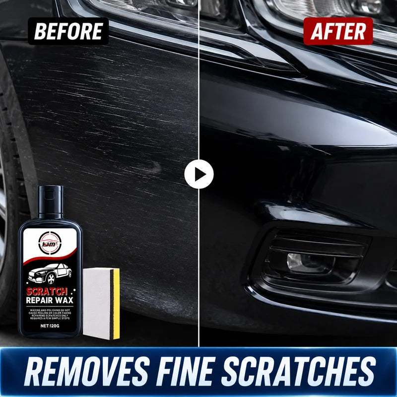 Car Scratch Remover Paste for Vehicle Paint Repair and Surface Cleaning
