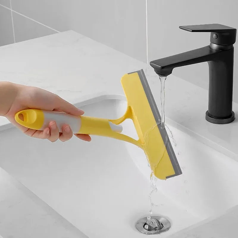Glass Cleaning Scraper with Watering Can Function for Household Windows