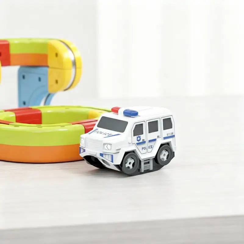 Magnetic Electric Car Toy for Magnetic Track Sets - Off-Road High-Speed Vehicle
