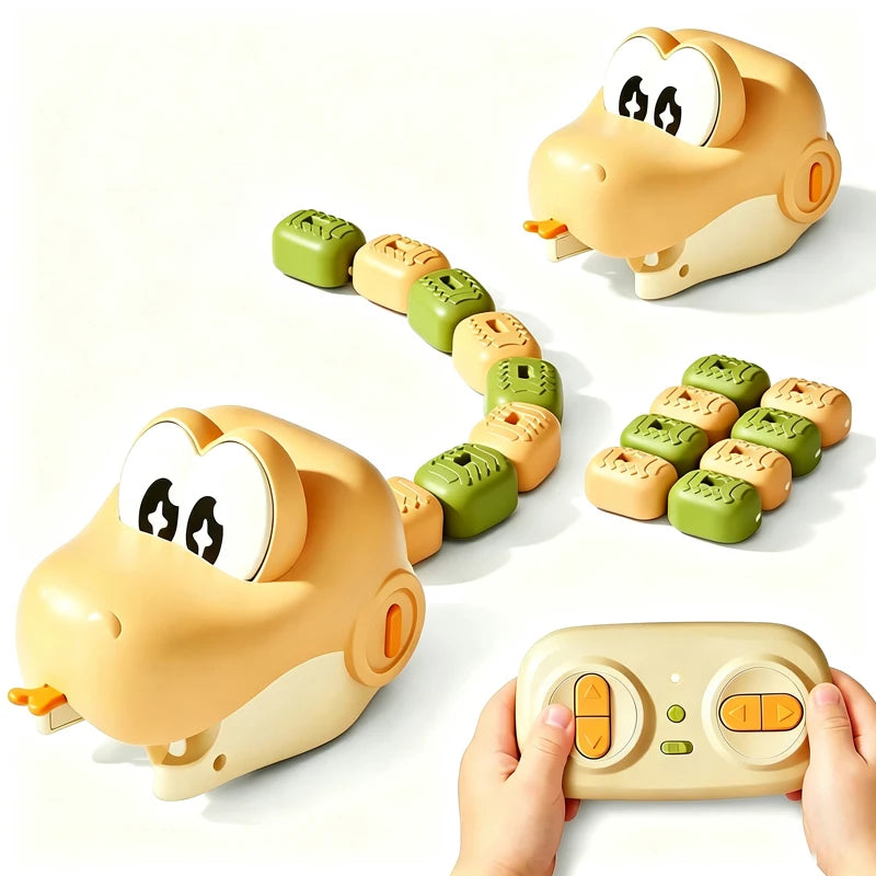 Magnetic Snake Battle Toy for 2 Players Interactive Remote Control Desktop Ornament
