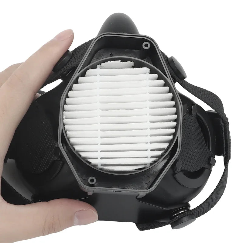 Protective Sport Respirator Mask for Paintball Airsoft Hunting CS Game - Half Face Gas Mask