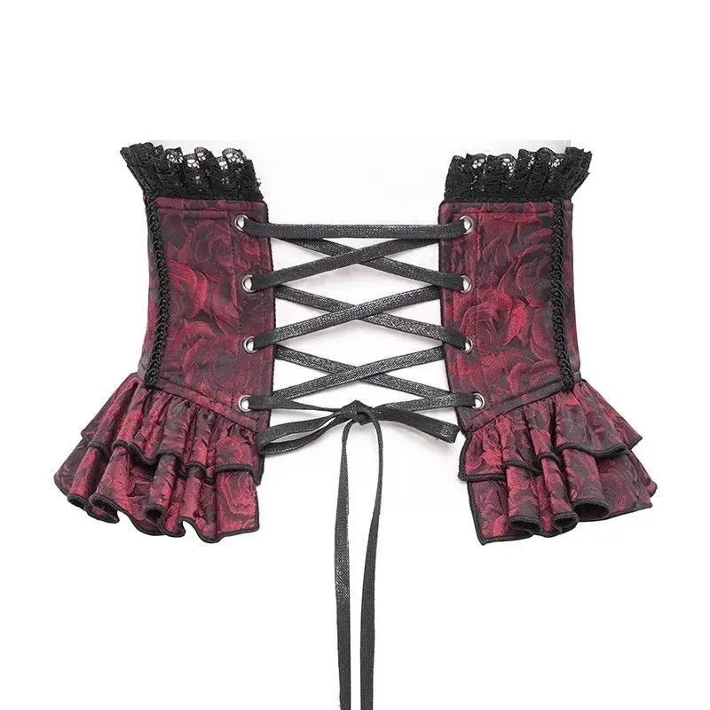 Gothic Bodycon Waist Cover Accessory for Halloween Cosplay, Nightclub, Vampire, Devil