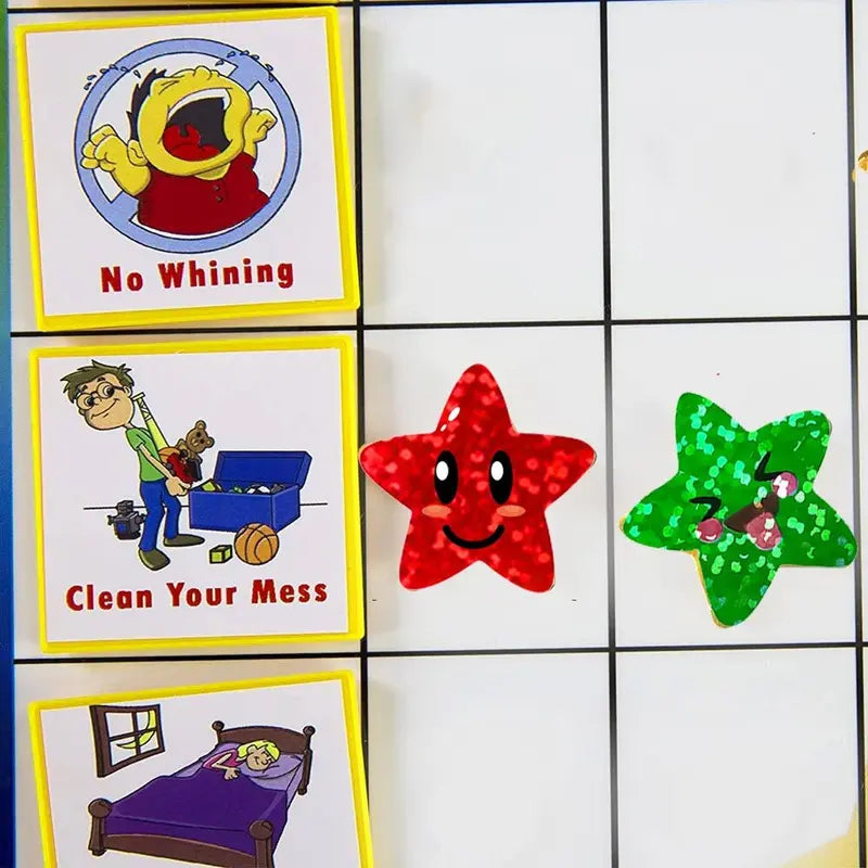 Colorful Star Stickers for Kids Classroom Rewards DIY Party Favors - 100-500 pcs
