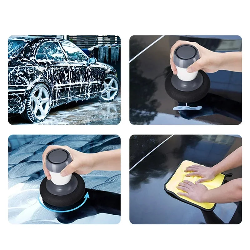 Car Polisher Handheld Waxing Machine Scratch Repair Tool for Auto Detailing