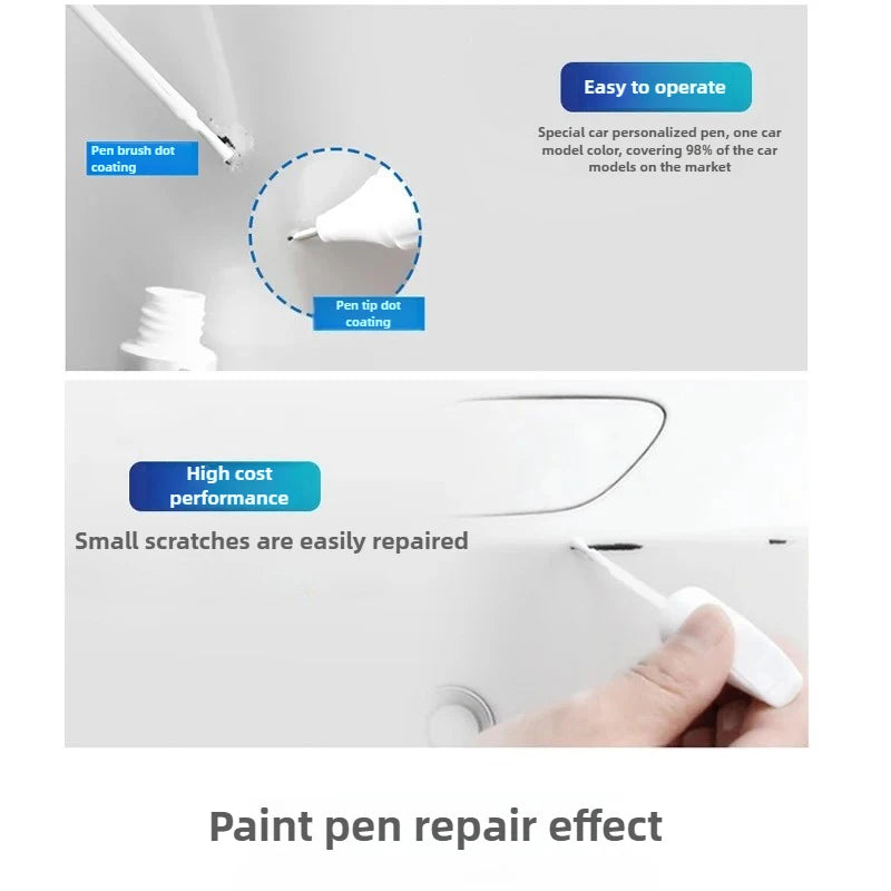 Paint & Clear Coat Repair Pens for Automotive Scratch and Dent Repair - Match Factory Colors