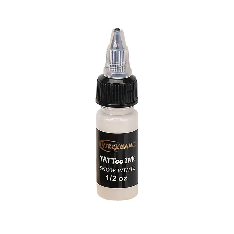 15ml Multi-Color Tattoo Ink Set for Body Art & Permanent Makeup