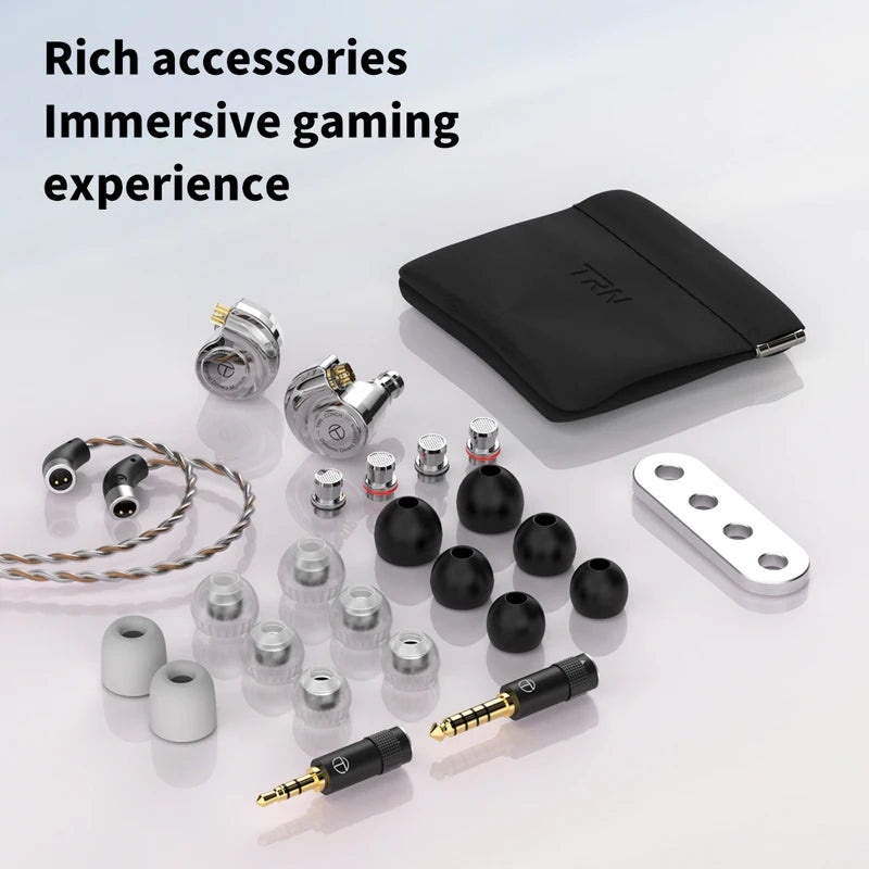 High-Performance In-Ear Monitors with Diamond Diaphragm & Detachable Cables