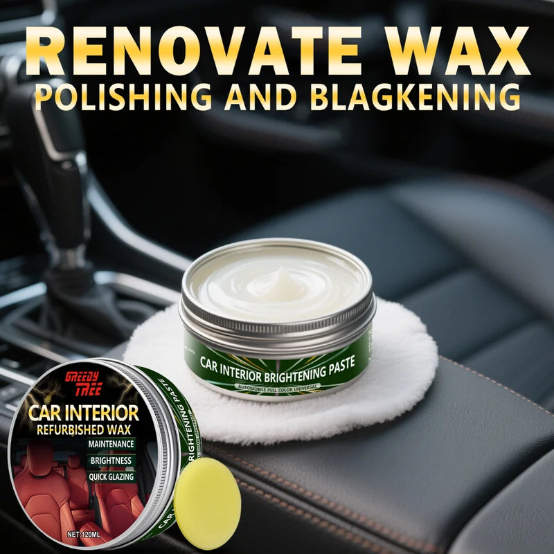 Automotive Interior Care Refurbishment Cream for Rubber Strips & Scratch Repair