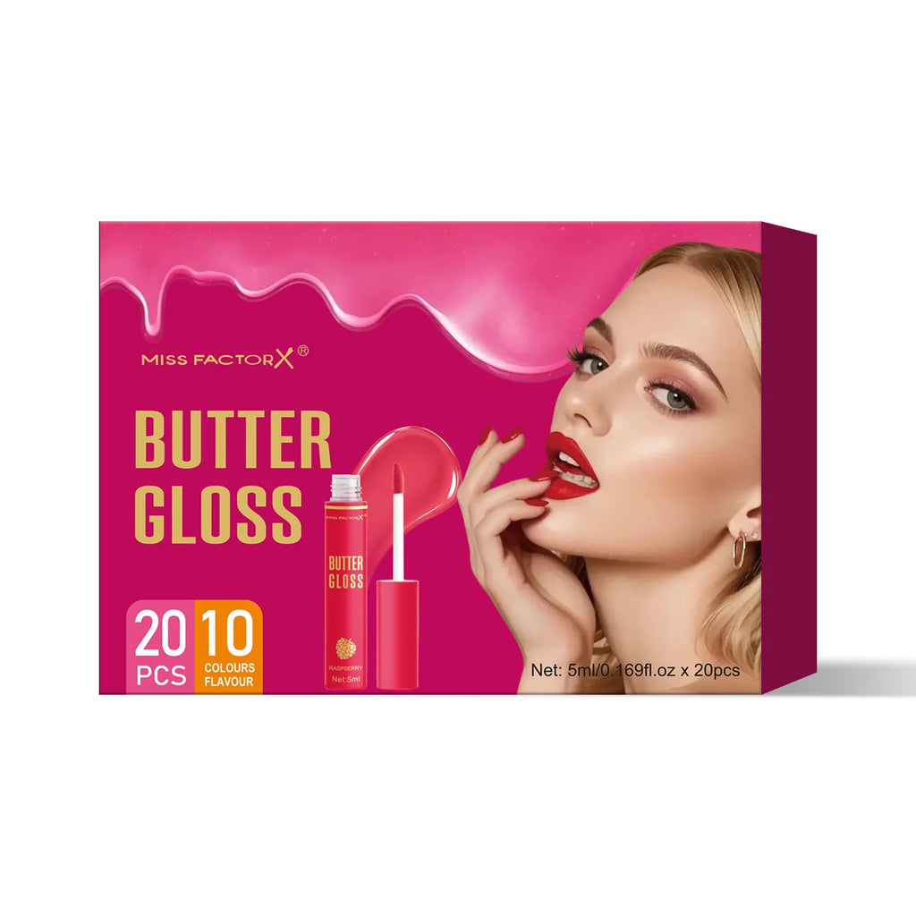 20PCS Colorful Lip Oil Set - Moisturizing, Nourishing, Shine, Crack Resistant