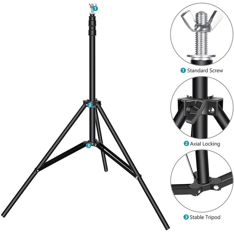 Photography Studio Green Screen Backdrop Support System Frame - Chromakey Background Stand