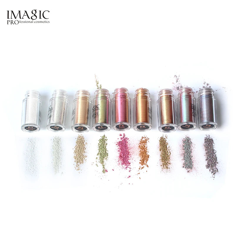 Glitter Eyeshadow Loose Powder Waterproof Shimmer Pigments for Eye Makeup