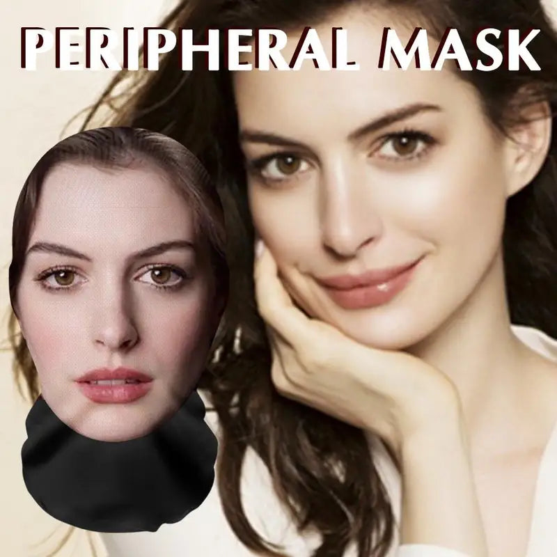 3D Printed Full Face Mask for Cosplay and Role Play - Halloween Party Prop