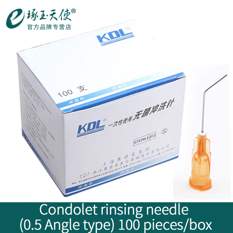 Condolet Disposable Sterile Irrigation Needle for Ophthalmology and Dental Use