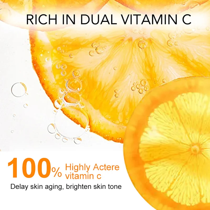 Vitamin C Brightening Body Lotion for Women - Moisturizing & Anti-Spot Cream with Niacinamide & Rose Oil