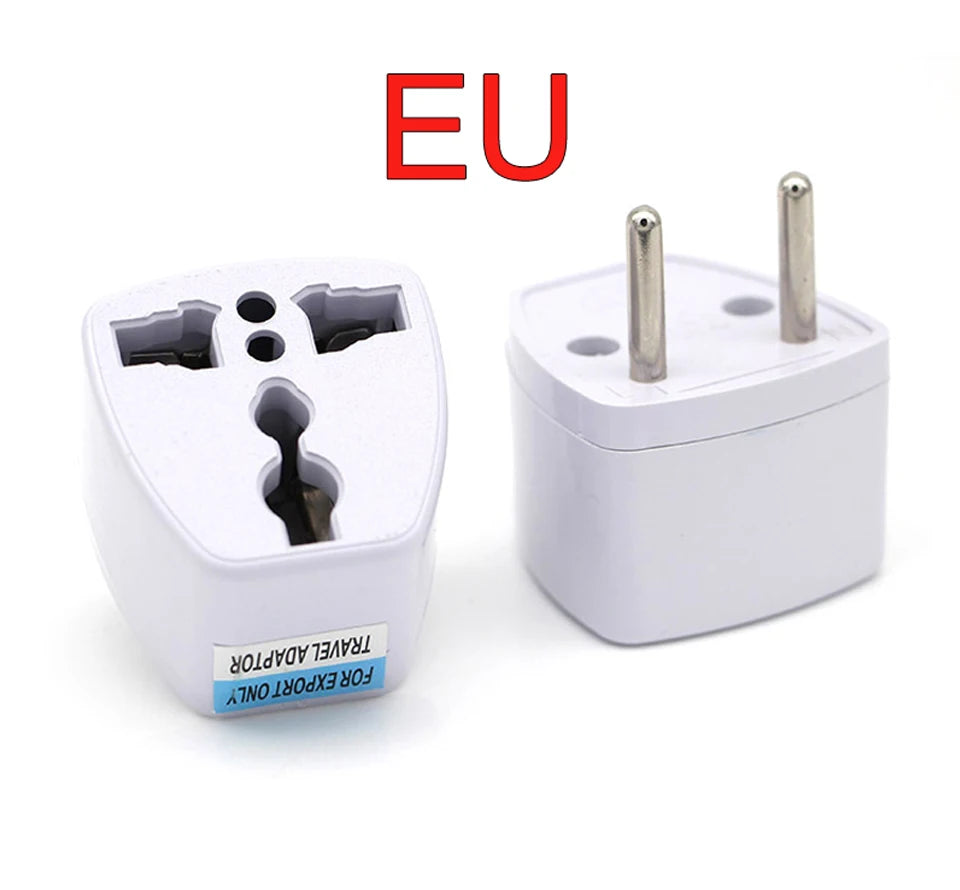 Universal Travel Power Plug Adapter for US UK EU AU IL Brazil Japan Korea - Compatible Worldwide