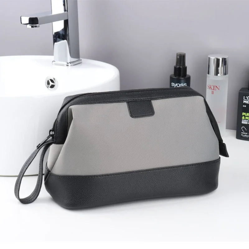 Large Capacity Travel Toiletry Bag for Women Men Waterproof Makeup Organizer 2-Layer