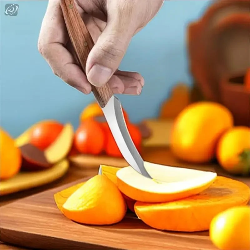 3-Piece Food Carving Knife Set - Professional Kitchen Fruit & Vegetable Carving Tools