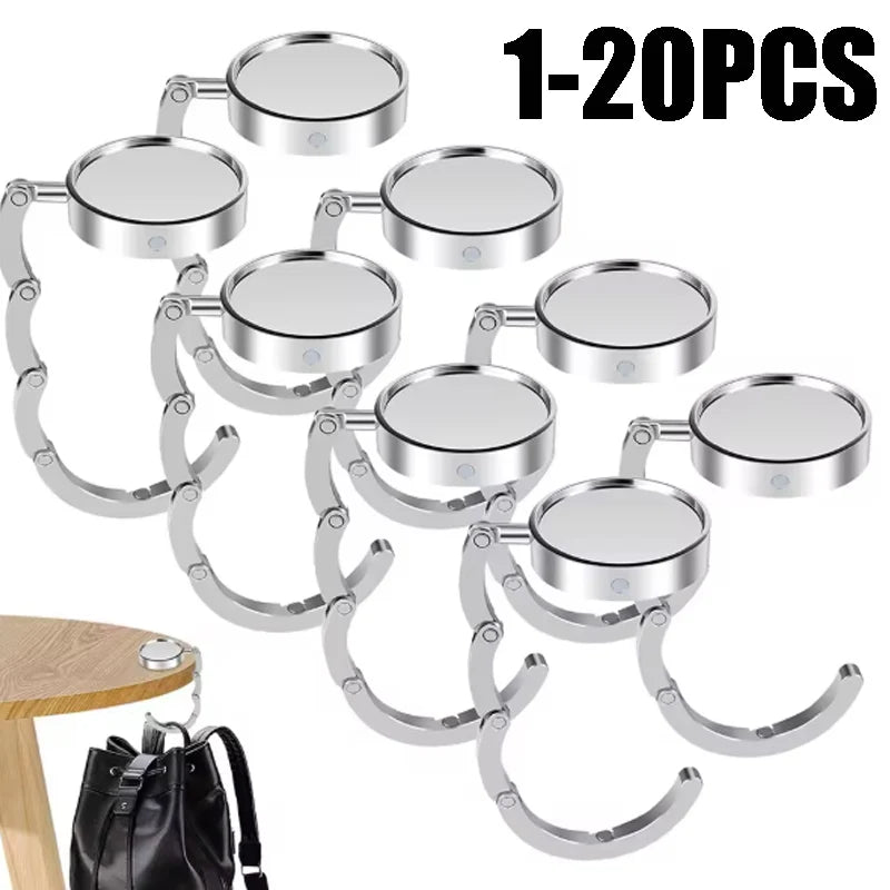 Heavy Duty Multi-Purpose Folding Hanging Hook for Backpack, Storage & Organization