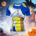 Anime Dragon Ball Goku T-Shirt for Men Summer Breathable Cartoon Top