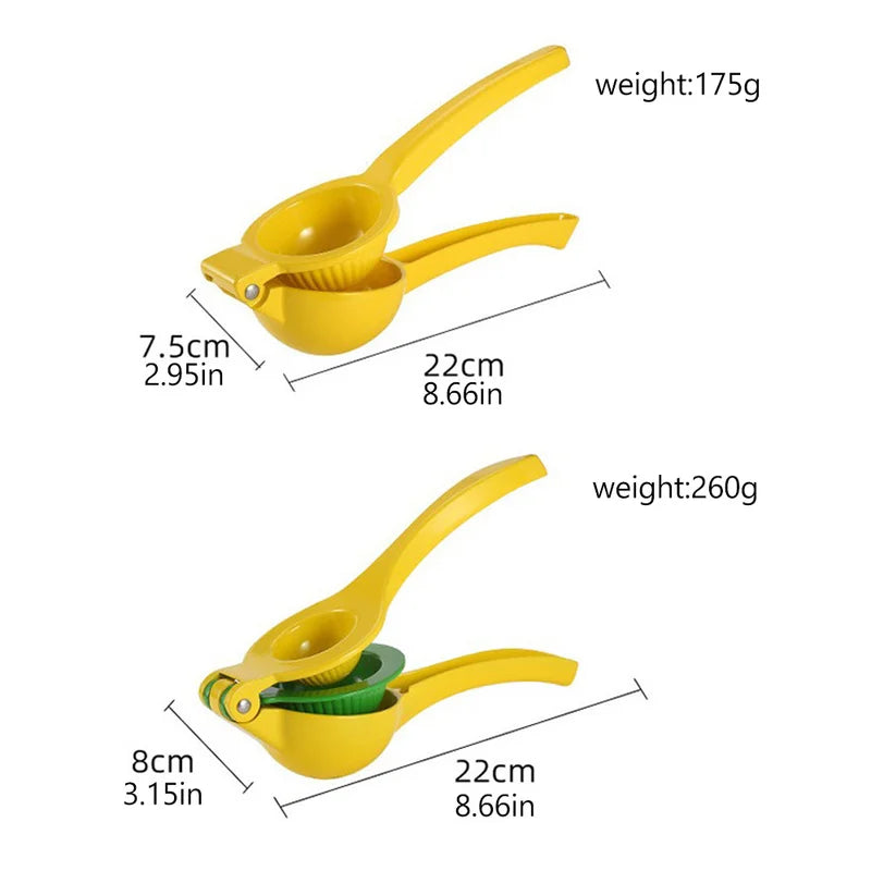 Portable Manual Citrus Juicer for Lemon Lime Orange Fruit Extractor Kitchen Tool