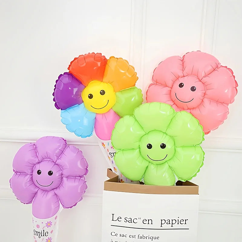 30 Handheld Foil Balloons for Kids Birthday Halloween Christmas Party Decorations