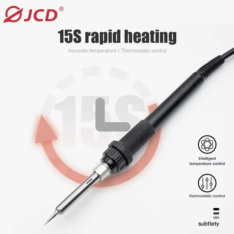 Dual-Function Soldering Station with Hot Air Gun 750W LCD Display