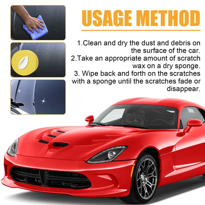 Auto Scratch Remover Wax for Car Body Surface Repair and Shine
