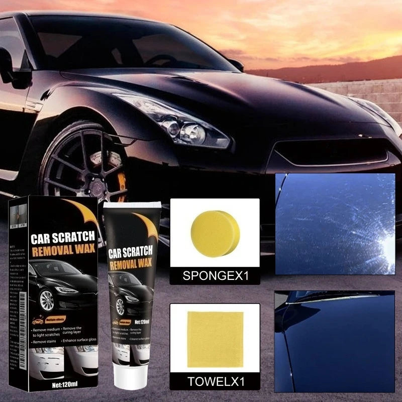 Car Scratch Remover Polish & Body Repair Paste - Fast Acting Vehicle Paint Care