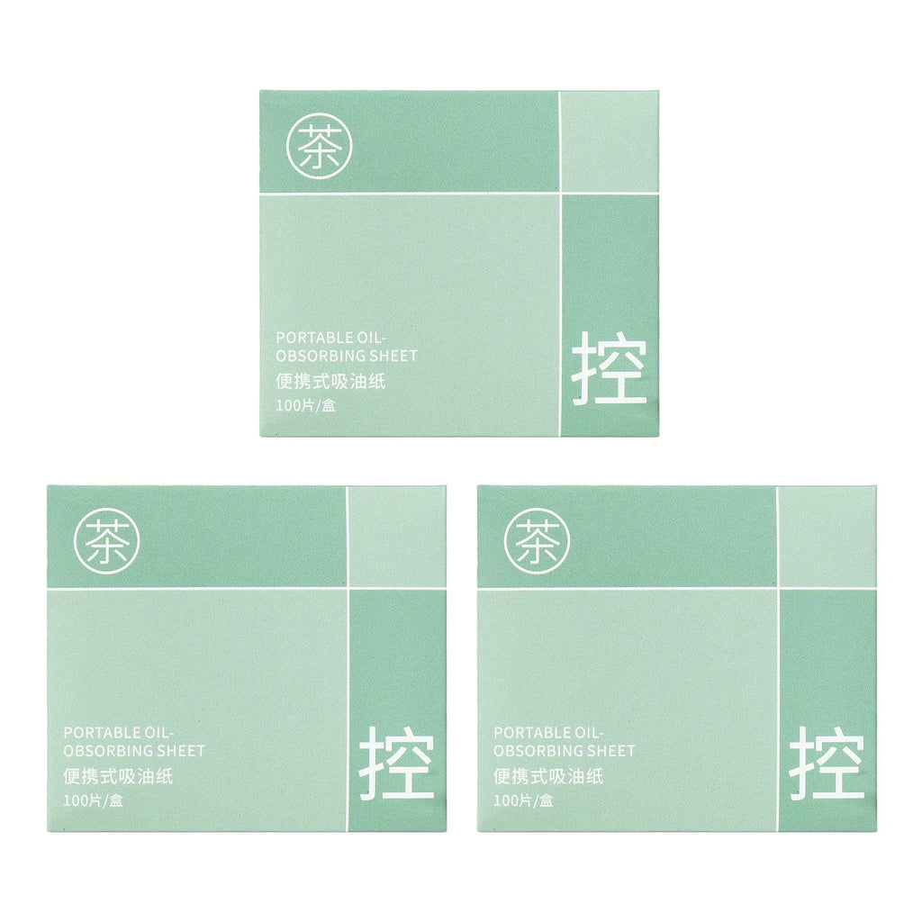 Oil Absorbing Facial Blotting Papers - Portable Summer Face Makeup Refreshing