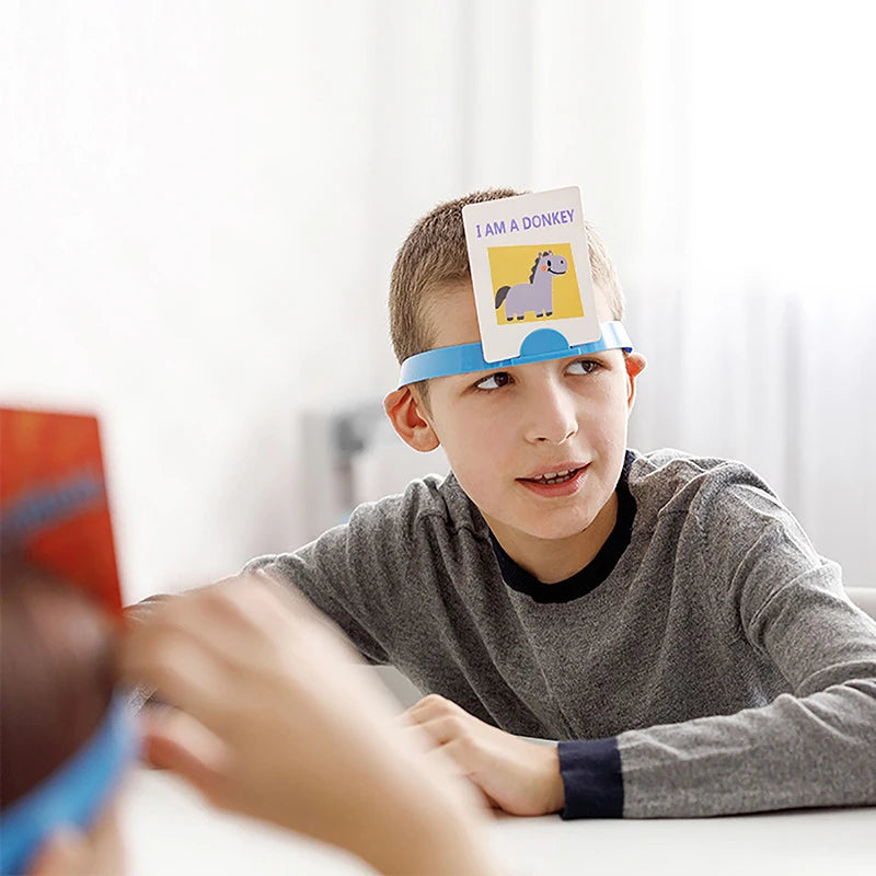 Headband Question Game for Kids and Adults - Party & Classroom Fun