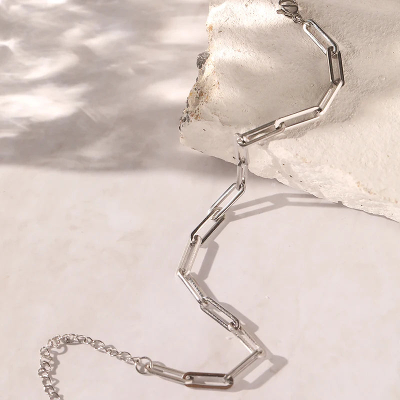 Delicate Stainless Steel Bracelet for Women - Trendy Jewelry Gift