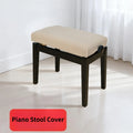 Elastic Jacquard Piano Bench Cover Dustproof & Washable Home Protector