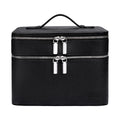 Customized Double-Layer Portable Makeup Bag with Multi-Partition Storage