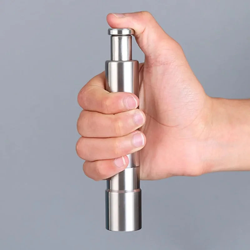 Manual Black Pepper Grinder Stainless Steel Spice Mill Kitchen Tool