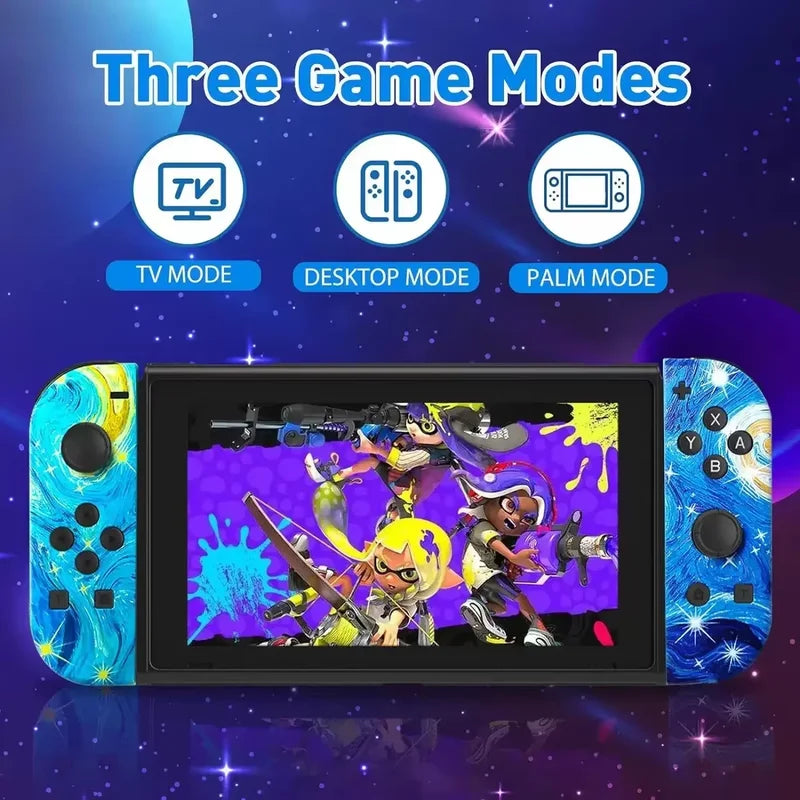 RGB LED Joypad Controller for Switch with Dual Vibration - Multiple Colors