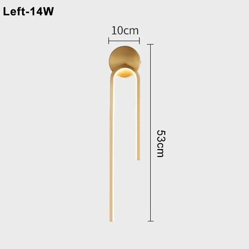 Modern LED Wall Light for Indoor Living Room & Bedroom Wall Sconces - Home Decor