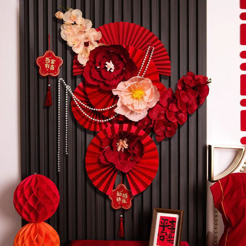 Chinese New Year Decorations 2026 Lunar New Year Wall Ornaments Year of The Horse