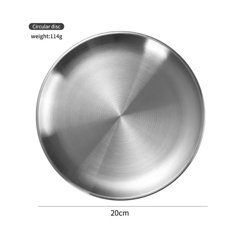 2-Person Camping Utensil Set with Plates, Spoons, Knives & Forks for Outdoor Picnic Dinnerware
