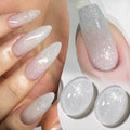 Reflective Glitter Gel Polish - 10ml UV Soak-Off Nail Art Varnish, Multiple Colors